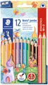 Produktbild: STAEDTLER Dreikant-Buntstift Noris Club jumbo 10+2 Etui