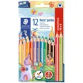 Produktbild: STAEDTLER Dreikant-Buntstift Noris jumbo, 10+2 Etui