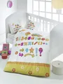 Produktbild: Ranforce Baby Bettw�scheset Bett�berw�rfe & Tagesdecker 100% BAUMWOLLE RANFORCE