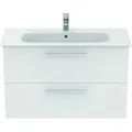 Produktbild: Ideal Standard i.life A Waschtisch-Paket, 1040x460x645mm, Griff Chrom, K8745DU, Farbe: Weiß
