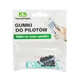 Produktbild: Packung 100 x 0,5 x 4 mm Gummis für Fernbedienungen Festnetztelefone Kleber
