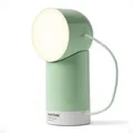 Produktbild: Lexon ORBE Wiederaufladbare LED-Tischlampe, kabellos mit abnehmbarem, magnetischem und drehbarem Kopf, für Nachttisch, Schreibtisch oder Terrasse - Mint