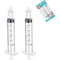 Produktbild: 2 Stück Baby Nasendusche, Wiederverwendbare Nasenreiniger, 10ml Durchsichtig