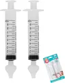 Produktbild: 2 Stück Baby Nasendusche, Wiederverwendbare Nasenreiniger, 10ml Nasenspülung Tra