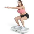 Produktbild: Vibrationsplatte Trainingsgerät – Vibrationsplattform mit Bluetooth, für Ganzkörpertraining, Fettverbrennung, Muskelaufbau, bis 200 kg - Rosa