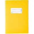 Produktbild: Herma Heftumschläge 7421, A5, gelb, mit Baststruktur