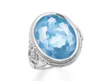 Produktbild: Thomas Sabo - TR2032-059-31-52 - Ring - Silber - syn. Spinell - Zirkonia - Gr. 52