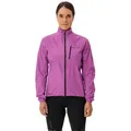 Produktbild: VAUDE Regenjacke Women's Drop Jacket III sportlicher Stil, wasserdicht mit 10000 mm Wassersäule, atmungsaktiv lila M (40)