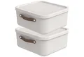 Produktbild: ROTHO Aufbewahrungsbox 2er-Set Kiste mit Deckel Maloja 20l (Aufbewahrungsset, 2er-Set)