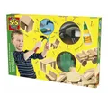Produktbild: SES Creative Babypuppe Holzbaukasten,Holz,Leim,Nägel