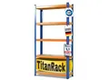 Produktbild: karatcommercial Schwerlastregal Grizzly Blau-Orange Höhe: 180 cm Breite: 90 cm