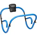 Produktbild: Relaxdays Bauchtrainer AB Roller Aluminium Blau Rutschfest 66 cm x 71 cm x 71 cm 3 kg