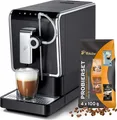 Produktbild: Tchibo Kaffeevollautomat Esperto Pro mit One Touch Funktion für Caffè Crema, Espresso und Milchspezialitäten, Anthrazit - INKLUSIVE Kaffeeprobierset GRATIS