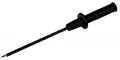 Produktbild: McPower Prüfspitze PS 20 | 4 mm Stecker | 65 mm Schaftlänge | Abrutschsicherung | Ideal für SMD-Komponenten & ICs | Schwarz