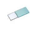Produktbild: Eschenbach Handlupe Taschenleuchtlupe easyPocket silberblau 4x
