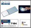 Produktbild: ESCHENBACH-easyPocket-Taschenlupe-Leuchtlupe LINDNER-7184 4-fach