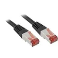Produktbild: Patchkabel Cat.6 S/STP schwarz, 50 cm