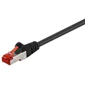 Produktbild: Goobay 68687 CAT 6 Anschlusskabel S/FTP (PiMF) 0,5 m schwarz