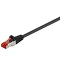 Produktbild: Wentronic CAT 6-050 SSTP PIMF SCHWARZ 0.50m CAT 6 Netzw # 68687