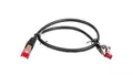 Produktbild: Kabel krosowy patchcord S/FTP (PiMF) kat.6 LSZH czarny 0,5m 68687