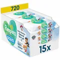 Produktbild: Pampers Harmonie Aqua Paw Patrol Baby-Feuchttücher 15x48 Stück (720 Stück)