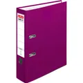 Produktbild: Herlitz Ordner maX.file protect, Rückenbreite: 80 mm, beere DIN A4, mit PP-Kunststoffbezug, Kantenschutz (A4, 80 mm, 1 Stück) (50011858)