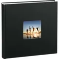 Produktbild: Hama Fotoalbum Fine Art 1898, Jumboalbum, 30 x 30cm, 100 weiße Seiten für 400 Fotos, schwarz