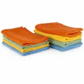 Produktbild: Aqua Clean Kristall Piquet Geschirrtücher Set, 8-teilig, 60x40cm & 30x40cm, Hochsaugfähig, Streifenfrei