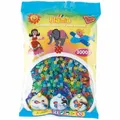 Produktbild: Hama Bügelperlen Midi - Transparent Glitter 3000 Perlen