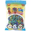 Produktbild: Hama 201-54 - Bügelperlen, ca. 3000 Perlen, transparent, glitter zum Basteln
