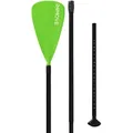 Produktbild: 24MOVE® Paddel Einzelpaddel Stechpaddel für SUP Stand Up Board, Kajak, Leicht aus Aluminium 210cm, verstellbar grün