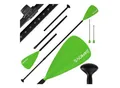 Produktbild: 24MOVE® Paddel Einzelpaddel Stechpaddel für SUP Stand Up Board, Kajak, Leicht aus Aluminium 210cm, verstellbar grün