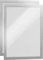 Produktbild: Durable 487223 DURAFRAME A4 - 4872 Info-Rahmen, selbstklebend DIN A4 Silber (B x H) 236 mm x 322 mm 2 St.