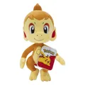 Produktbild: Pokémon Plüschfigur Chimchar 20 cm Jazwares