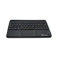Produktbild: MROS130 MEDIARANGE Tastatur Wireless 64 Tasten Touchpad DE schwarz ~D~