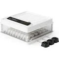 Produktbild: Vollautomatischer Flächenbrüter Für 64 Eier, Inkubator 110 W Mit Wendesystem, Brutautomat Mit Temperatursteuerung Und Feuchtigskeitsregulierung, Brutkasten Zum Eier Ausbrüten - Fudajo