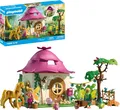 Produktbild: PLAYMOBIL 71838 Magic Unicorns Gemütliches Feenzuhause mit Goldeinhorn und Stall