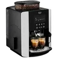 Produktbild: Krups EA8178, Espressomaschine, 1,7 l, Kaffeebohnen, Eingebautes Mahlwerk, 1450 W, Schwarz, Silber - Schwarz/Silber