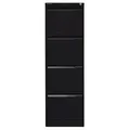 Produktbild: BISLEY Hängeregistraturschrank schwarz 4 Schubladen 41,3 x 62,2 x 132,1 cm, 1 St.