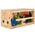 Produktbild: ITA Mini Terrarium 60x30x30 Seitenbelüftung OSB Holzterrarium Holz Terrarien