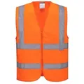 Produktbild: Hi-vis Weste Mit Reißverschluss Orange L