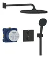 Produktbild: Grohe Precision Thermostat Duschsystem mit Vitalio Comfort 250 - Mattschwarz - 348822430