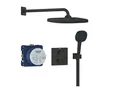 Produktbild: Grohe Duschsystem Precision Thermostat Duschsystem, UP, mattschwarz (348822430)
