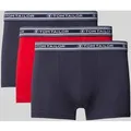 Produktbild: Tom Tailor Regular Fit Trunks im 5er-Set aus weicher Baumwolle mit elastischem Label-Bund in Rot, Größe S