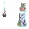 Produktbild: Step by Step Magic Mags „Cat Lilly“, 3-teilig, 2 Magnet-Applikationen und 1 Anhänger, Katze, passend zum Schulranzen oder Vorschulrucksack