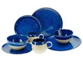 Produktbild: CreaTable Kombiservice Deep Blue Sea Blau (8-tlg), 2 Personen, Steinzeug