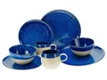 Produktbild: CreaTable Deep Blue Sea Blau Kombiservice 8-tlg Steinzeug