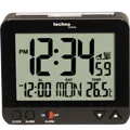 Produktbild: Technoline moderner, digitaler Funkwecker - WT 195 schwarz TL-WT 195 schwarz