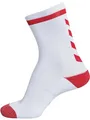 Produktbild: hummel Elite Indoor Sock Low, Weiß/True Rot, 27 W / 30 L
