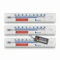 Produktbild: 3 Stück Kühlschrankthermometer Set Waagrecht Selbstklebend Temperatur + -  40°C